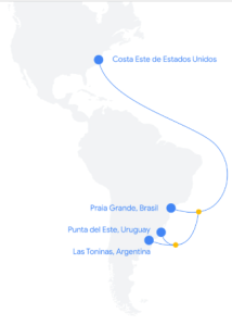 fibra optica google argentina estados unidos